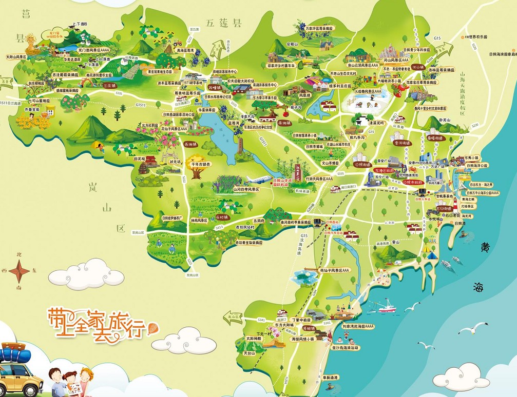 淅川景区使用手绘地图给景区能带来什么好处？